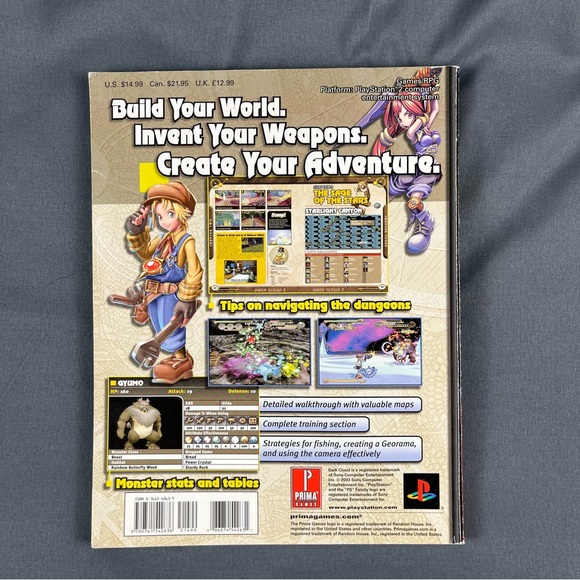 Dark Cloud 2 : Prima's Official Strategy Guide (2003, Playstation 2) - Picture 3 of 6